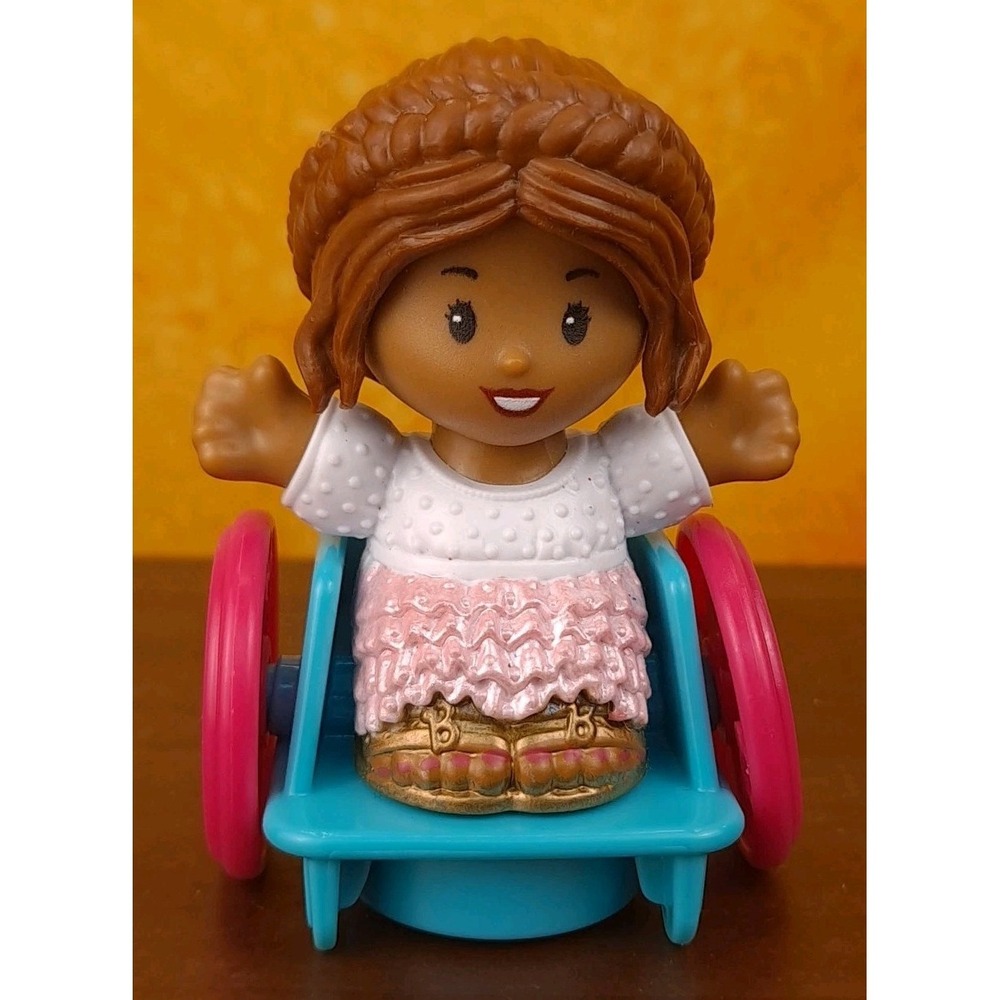 Fisher-Price Little People Barbie Birthday Girl Wheelchair Hispanic 2022
